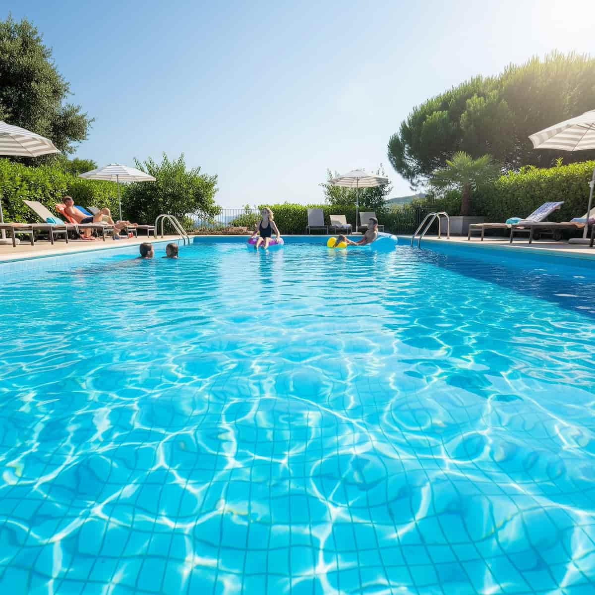 poner el agua de tu piscina cristalina