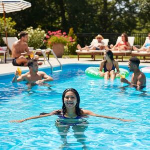 temperatura ideal del agua de la piscina